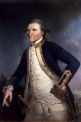 Captain James Cook.