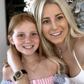 Pixie Curtis and her mum Roxy Jacenko.