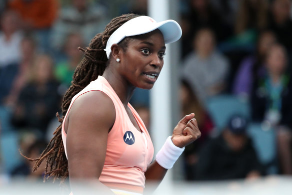 Sloane Stephens will line up in the Brisbane International.