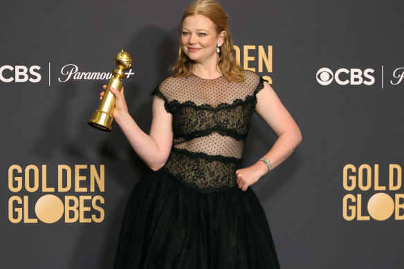 Sarah Snook won best performance by an actress in a television series – drama for Succession.
