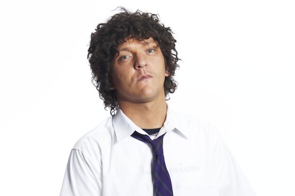 Chris Lilley as schoolboy Jonah.