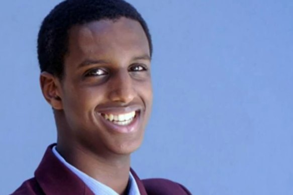 Raghe Abdi, 22, who was shot dead by police after a suspected terrorist attack in 2020. 
