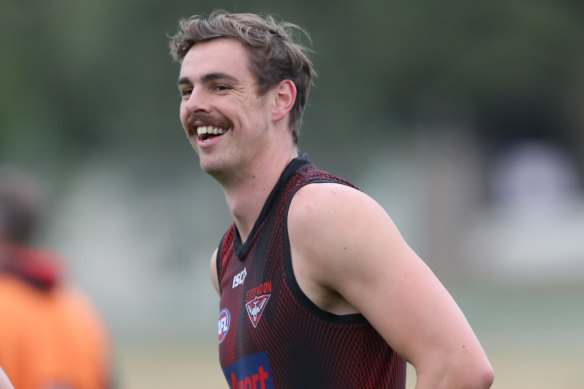 Joe Daniher is on the comeback from injury and could be fit to play as soon as football returns.