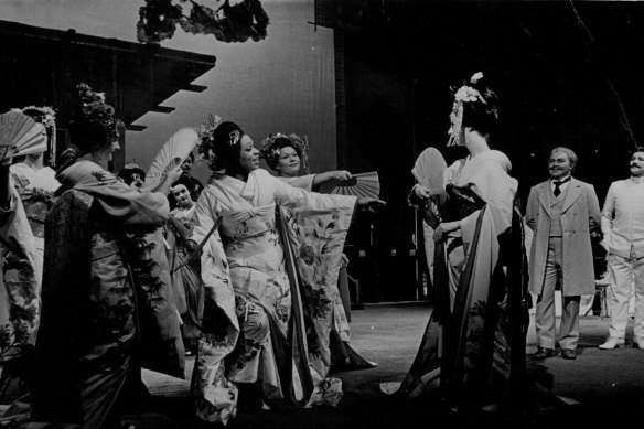 The Australian Opera’s 1977 production of Madama Butterfly.