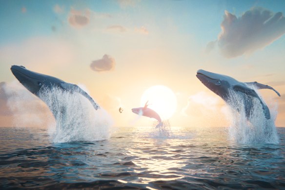 Vincent and his parents celebrate the humpbackness of it all in The Last Whale Singer.