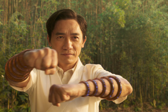 Tony Leung as Shang-Chi’s father Xu Wenwu in the Marvel film, one of 28 productions supported so far by the Location Incentive fund. 