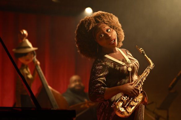 Dorothea Williams, voiced by Angela Bassett, in a scene from Soul.