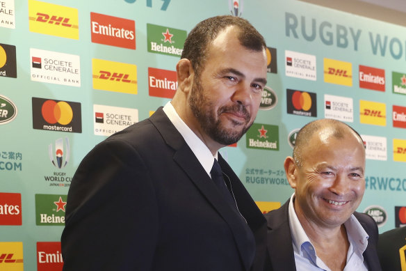 Michael Cheika and Eddie Jones have both long been keen students of rugby league.