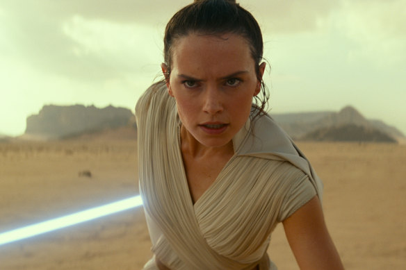 Daisy Ridley as Rey in Star Wars: The Rise of Skywalker