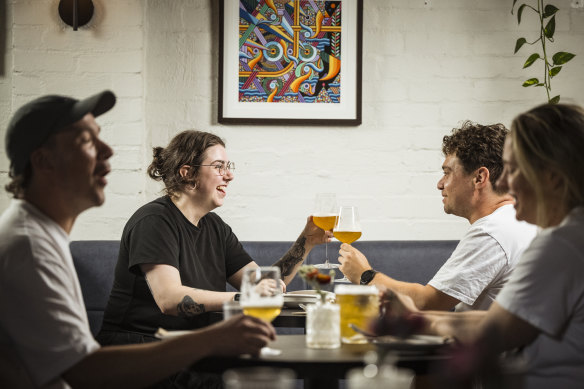 Small Collingwood brewery Molly Rose has diversified by adding a bar and chef’s table restaurant. 