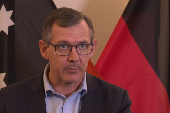 NT Chief Minister Michael Gunner.