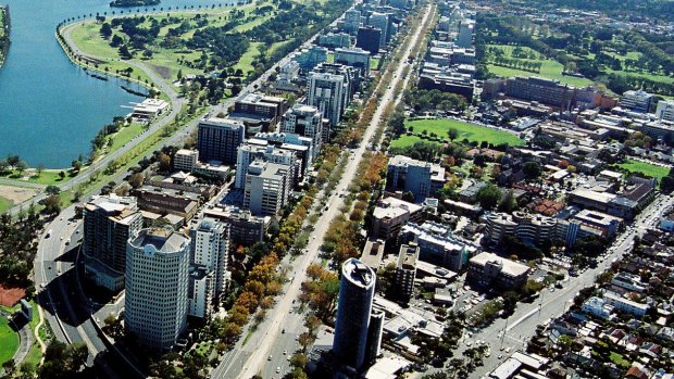 Part of St Kilda Road will be cut to one lane each way for the next four years.