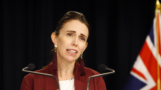 Passionate defence: Jacinta Ardern spoke in favour of the abortion bill.