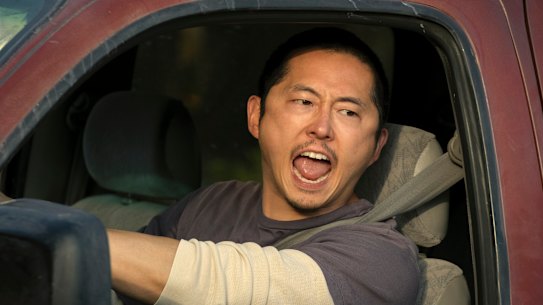 Road rage: Steven Yeun as Danny in Beef.