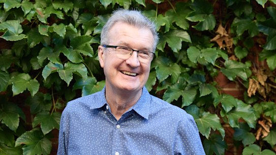 GP and author Peter Goldsworthy: after receiving his test results, one of his first thoughts was that perhaps cancer would be good for
him “in the lessons it might teach”.