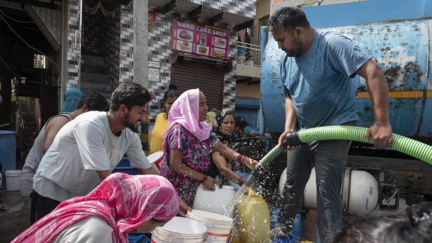 Desperate for water, some Delhi residents are prepared to kill