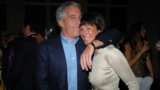 Jeffrey Epstein and Ghislaine Maxwell in New York in 2005.