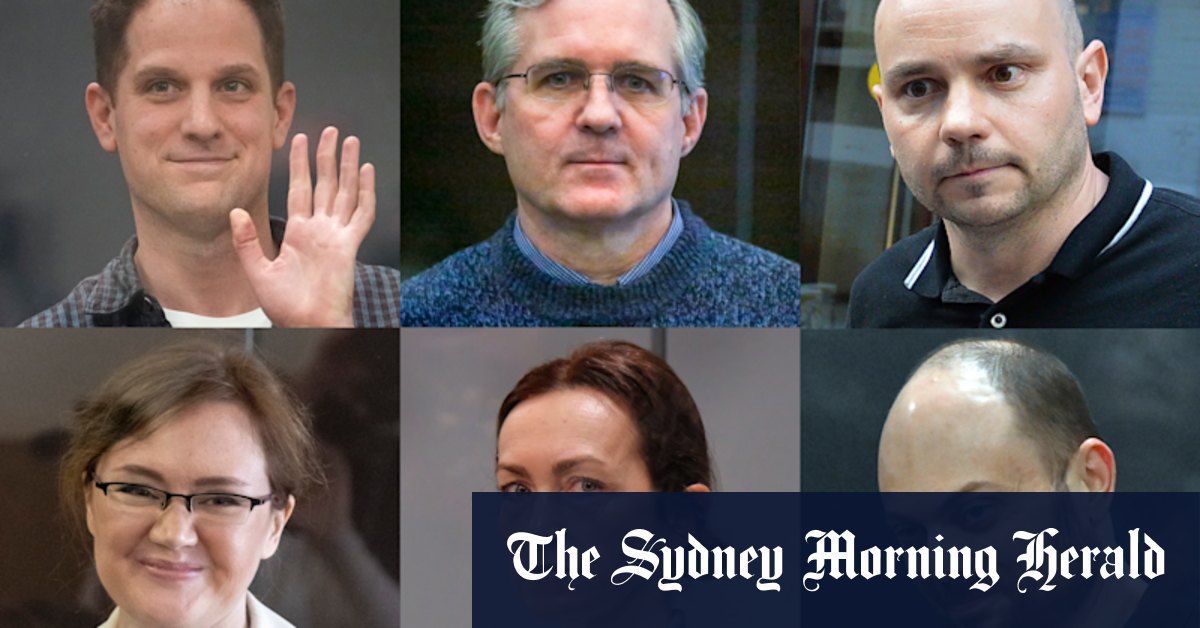 A list of those freed in a prisoner swap