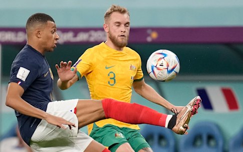 Kylian Mbappe was too quick and too clever for Nathaniel Atkinson