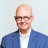 ABC Chair Kim Williams during an interview with AFR media and marketing reporter Sam Buckingham Jones at the ABC Headquarters in Ultimo, Sydney on June 10, 2024. Photo: Dominic Lorrimer