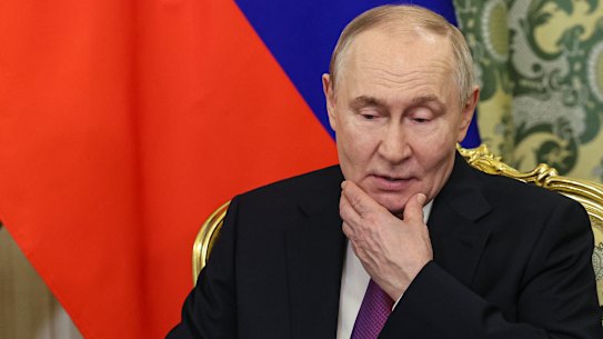 Presidente russo Vladimir Putin