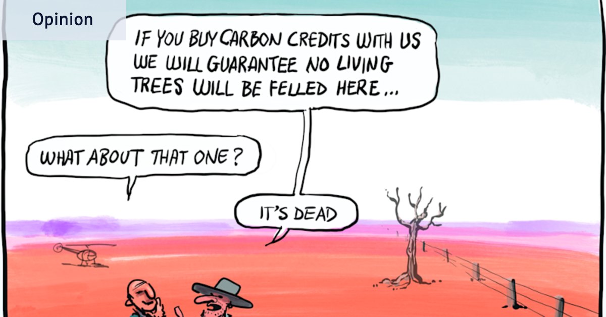 The Coalition is no friend of the environment. Neither are carbon credits