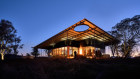 Upside Down House by Alexander Symes’ who makes a feature of the key conservation elements of his designs.