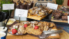 A variety of desserts prepared by Grant Bird.