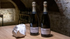 Bottles of the Pierre PŽters flagship Champagne in Le Mesnil-sur-Oger, France.