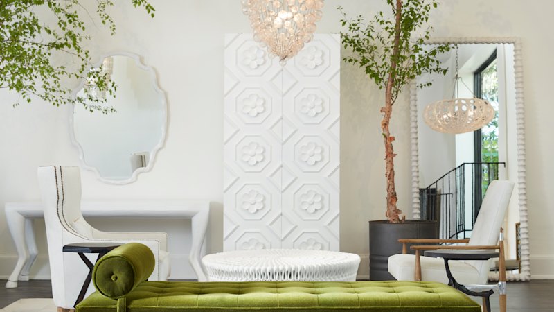 Make any home look more expensive with bold accessories in marble and glass