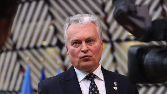 Gitanas Nauseda, Lithuania’s president, said the idea was like “trying to engage the bear to keep a pot of honey safe”.