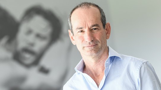 St Kilda president Andrew Bassat.