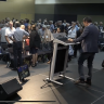 A screenshot of the 2023 Church and State summit in Brisbane livestream.