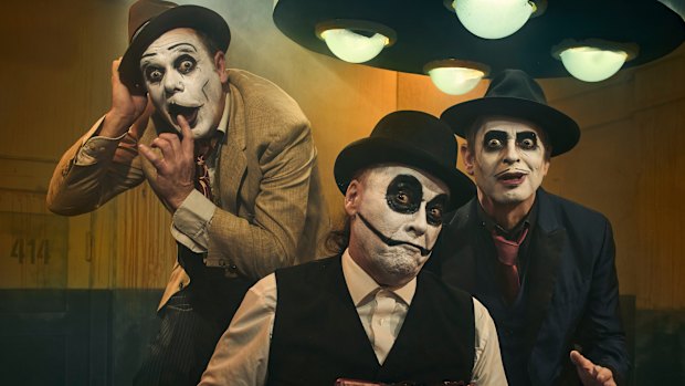 The Tiger Lillies: Not cabaret, but “death oompah”.