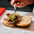 G. McBean Family Butcher’s porchetta roll was another top pick for Oliver.