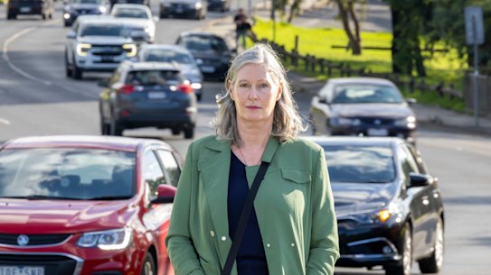 Coburg local Cate Hall has been lobbying to have the speed reduced at Murray Road following a spate of crashes and dangerous incidents.