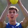 Gold Coast ruckman Max Knobel.