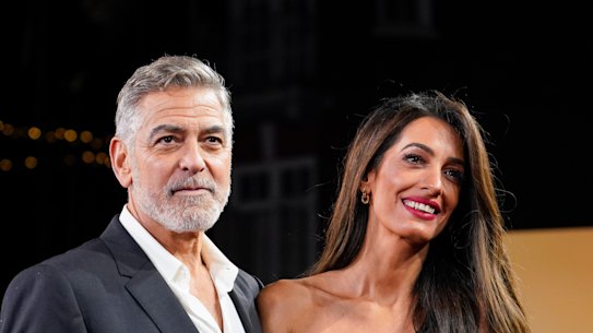 George and Amal Clooney.