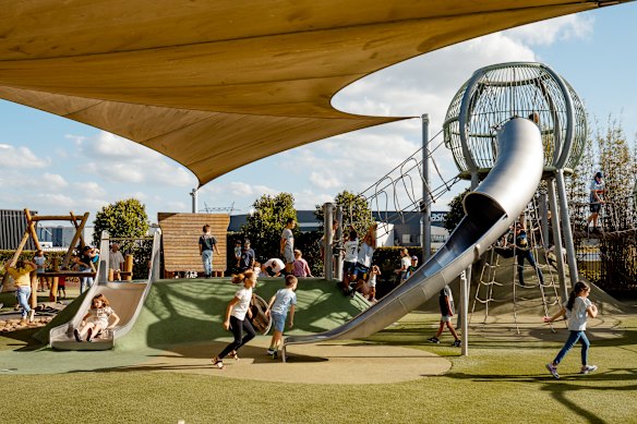 The playground at The Marsden Brewhouse.