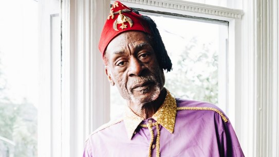 Sun Ra Arkestra’s Knoel Scott.     