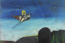 Figure and Angel (1946) by Sidney Nolan, has an estimate of $80,000 to $120,000 at Bonhams on August 23.