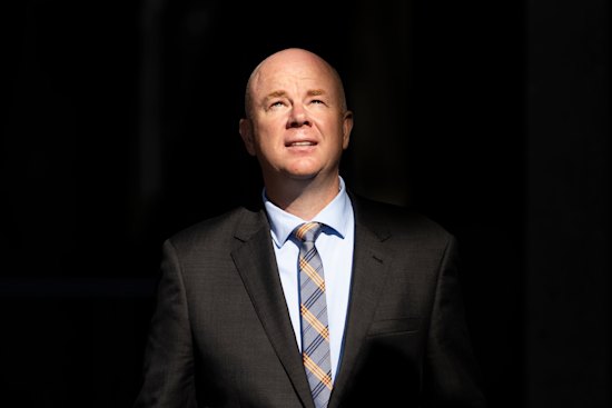 Simon Patterson outside court.