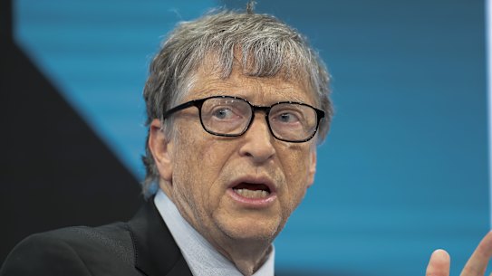 Bill Gates, pictured, said the decision to suspend funding to the World Health Organisation was "dangerous".