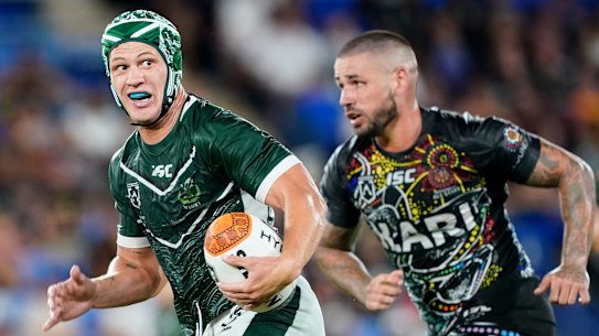 Kalyn Ponga represented the Maori All Stars on the weekend and has spoken of his desire to play for the All Blacks.