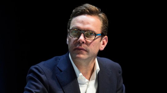 James Murdoch resigned from the News Corporation board in August.