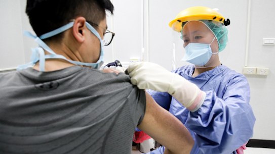 Home care workers are not included in the mandatory vaccination order for aged care staff.