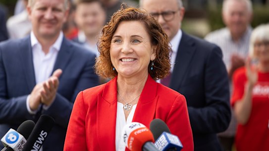 Labor candidate in the Dunkley by-election Jodie Belyea