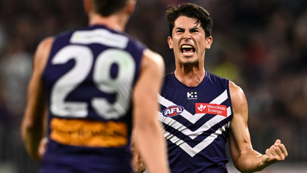 AFL LIVE: Freo dump Dogs to jump into the eight; Cats celebrate big win and Cameron’s 600th goal