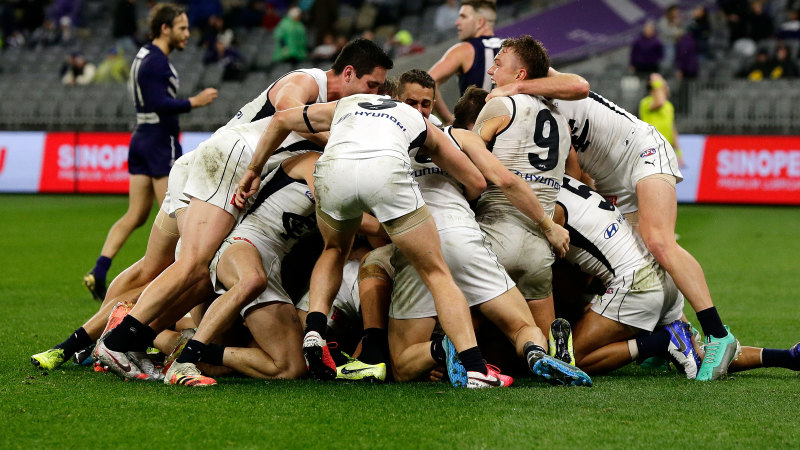 2020 Afl Round 12 Live Scores North Melbourne Kangaroos V Brisbane Lions Melbourne Demons V Collingwood Magpies Fremantle Dockers V Carlton Blues