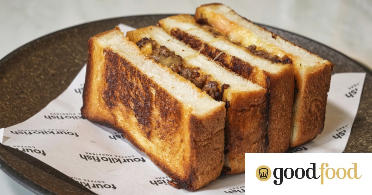 Four Kilo Fish cafe in Hawthorn serves Citrusy Moustache coffee drink and Yunnan comfort food in toastie form